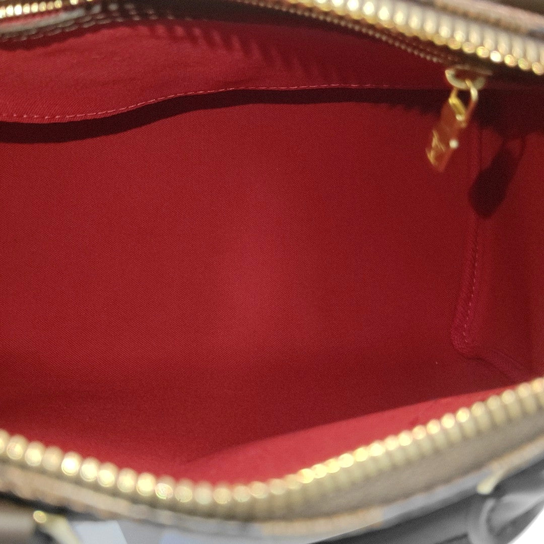 SPEEDY 25 Damier Ebene Coated Canvas Brown