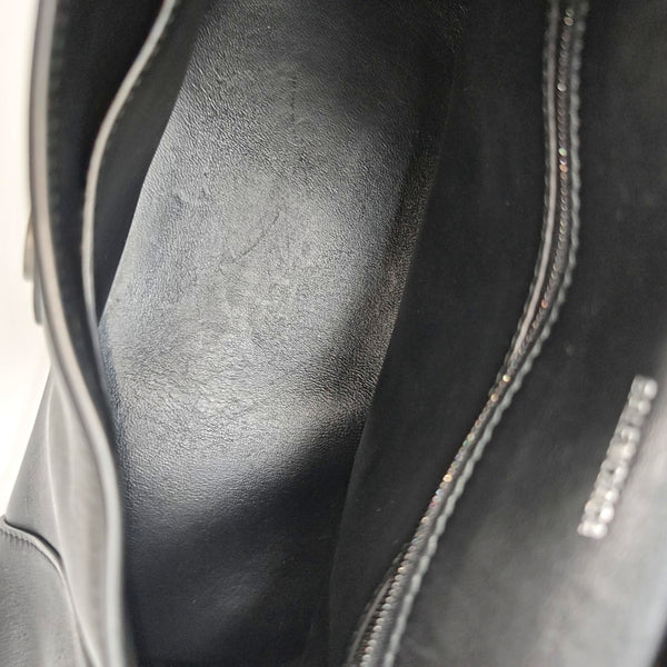 Downtown Calfskin Black