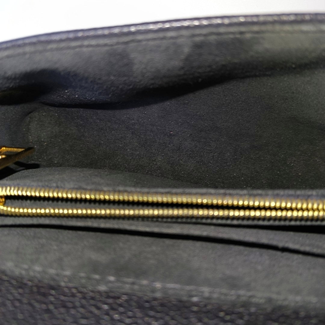 MADELEIN Monogram Calfskin Black