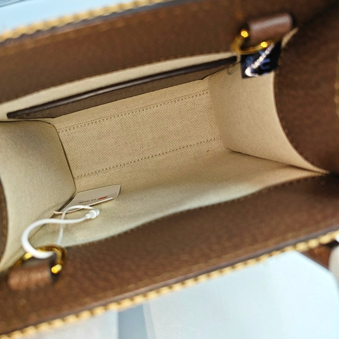 Jumbo Mini Monogram Canvas Beige