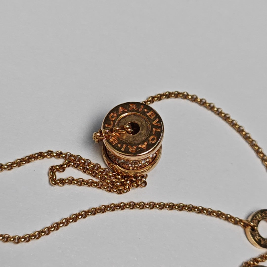 B.ZERO1 18k Rose Gold Necklace