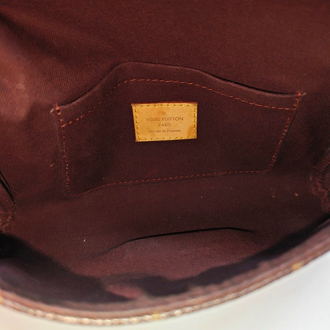 FAVORITE PM Monogram Coated Canvas Brown