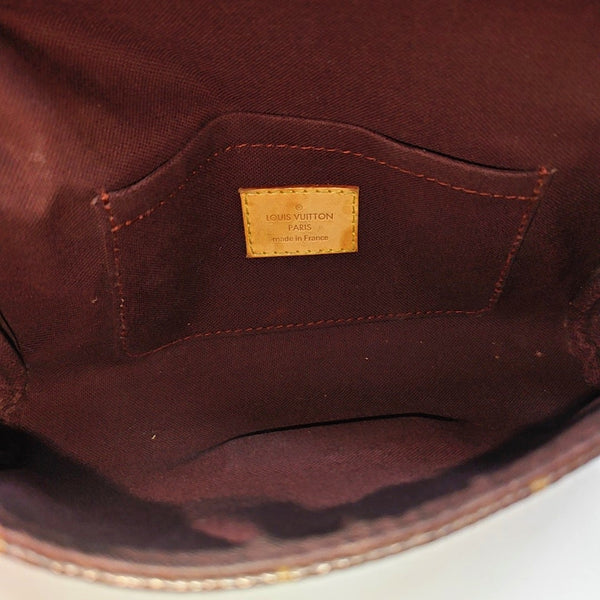 FAVORITE PM Monogram Coated Canvas Brown