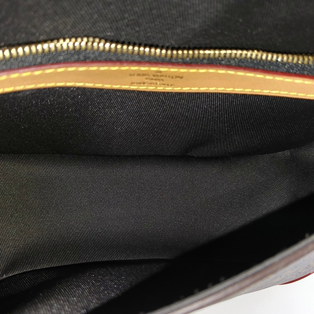 DIANE Monogram Coated Canvas Brown