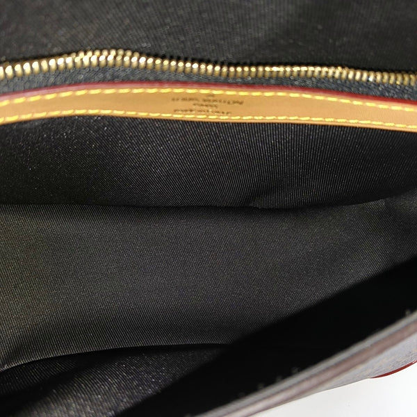 DIANE Monogram Coated Canvas Brown