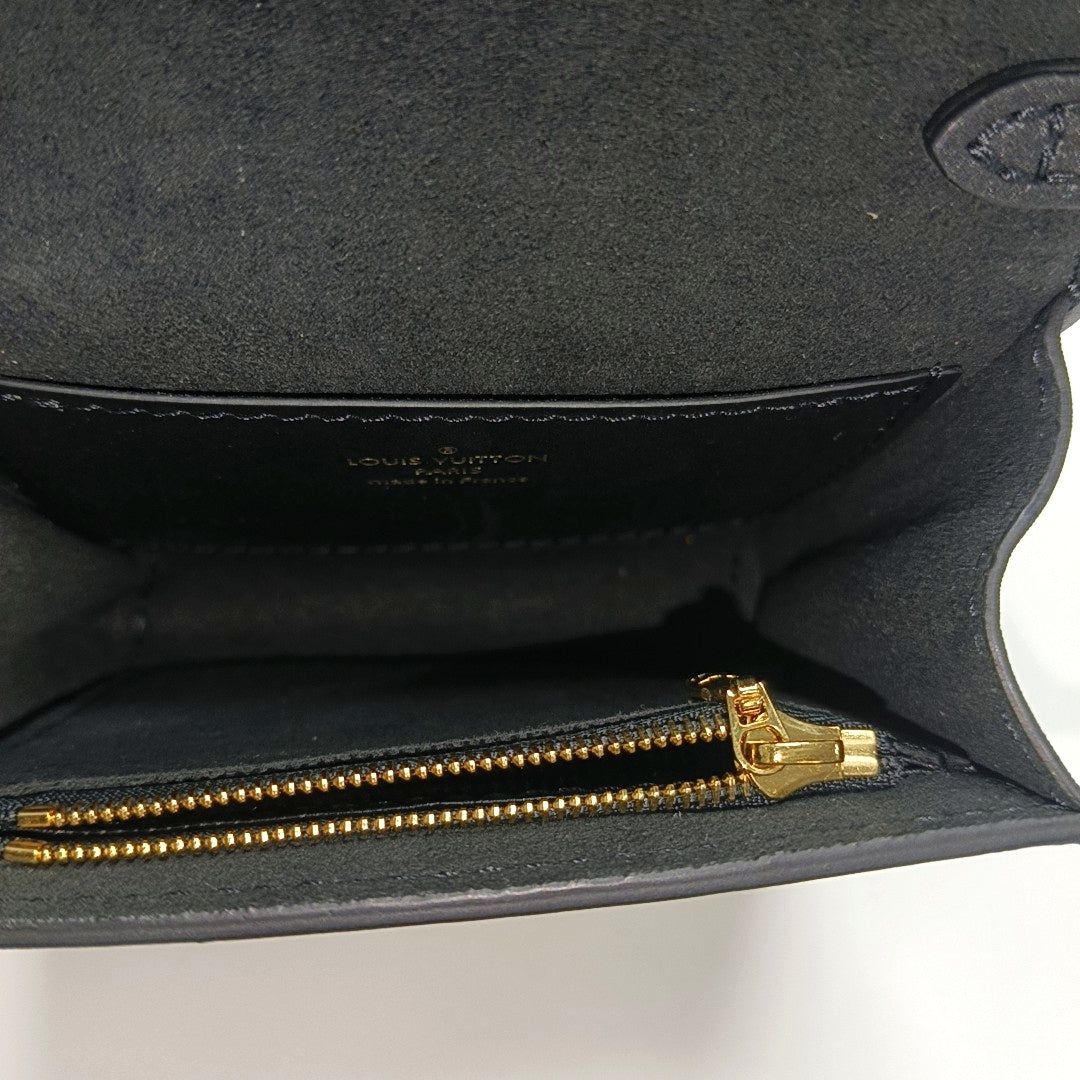 DAUPHINE BB Monogram Coated Canvas Brown