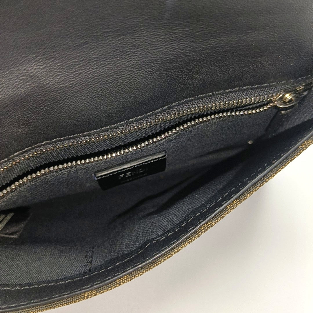 Baguette Mini Canvas Brown