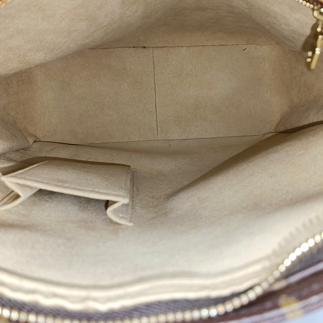 LOOPING GM Monogram Coated Canvas Brown