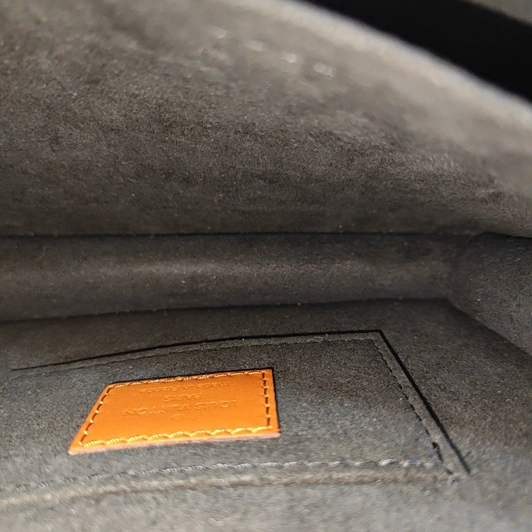 DAUPHINE Mini Monogram Coated Canvas Brown