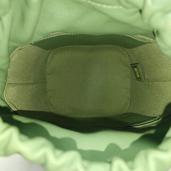 DRAWSTRING Quilted Lambskin Green