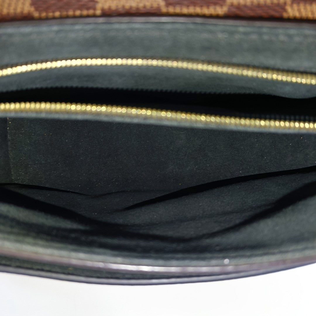 VAVIN PM Damier Ebene Coated Canvas Brown