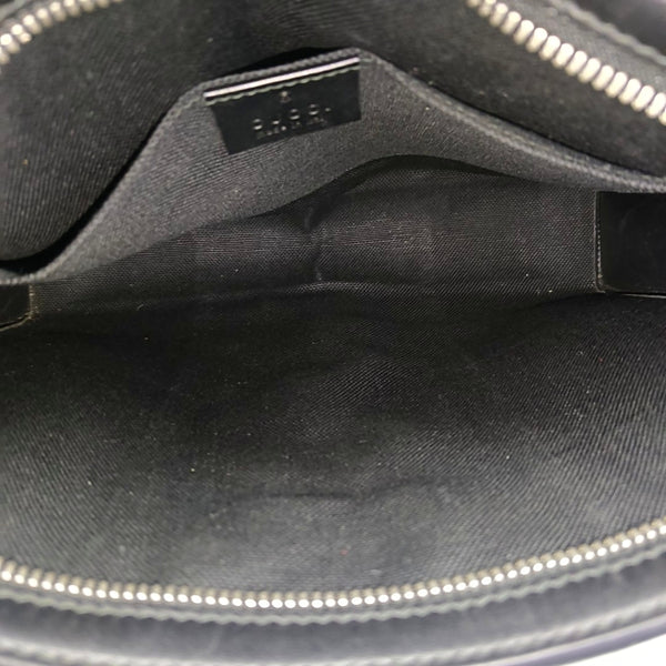 GG Supreme Monogram Coated Canvas Gray
