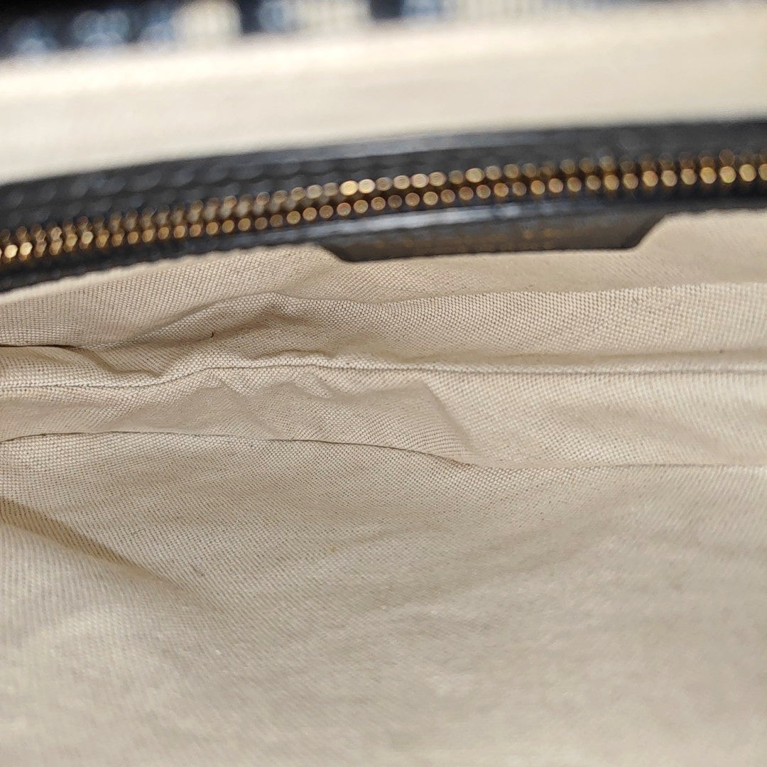Saddle Mini Oblique Fabric Blue