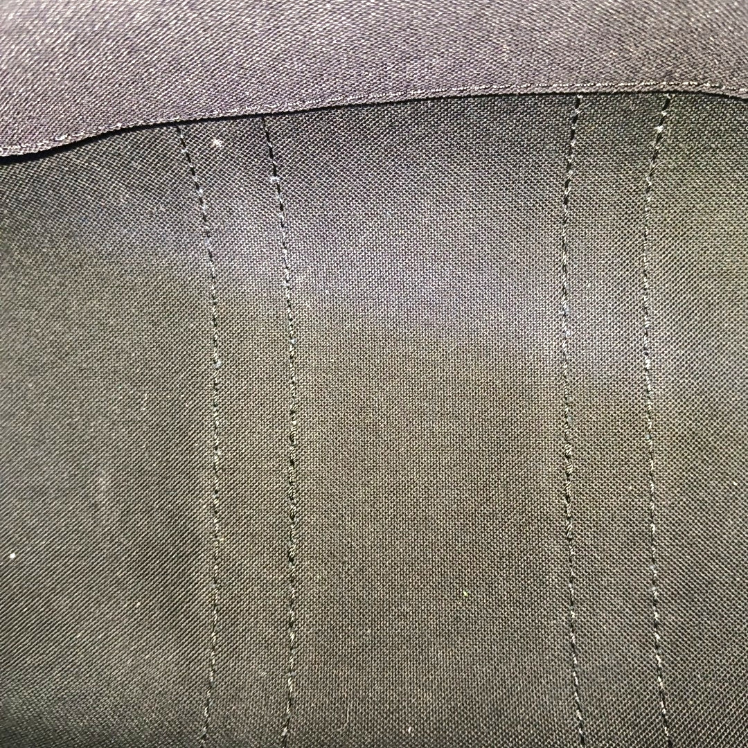 KEEPALL 25 Monogram Coated Canvas Black