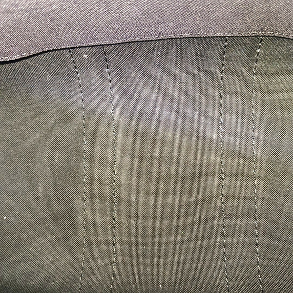 KEEPALL 25 Monogram Coated Canvas Black