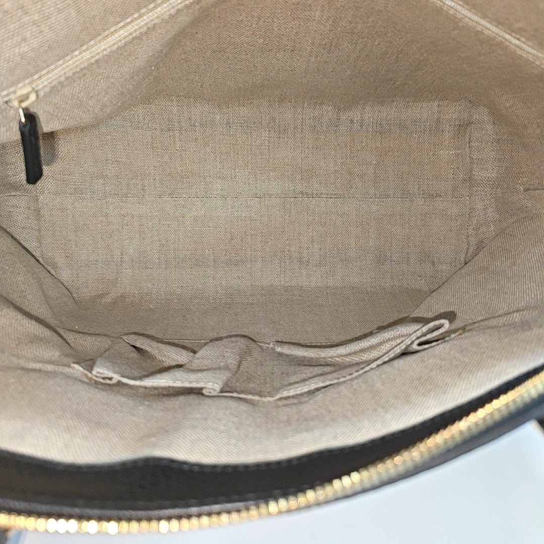 Microguccissima Calfskin Black