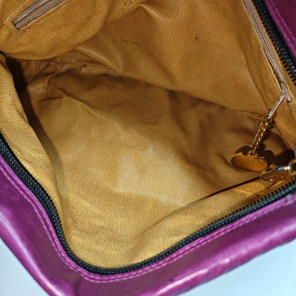 Calfskin Top Handle Bag Black