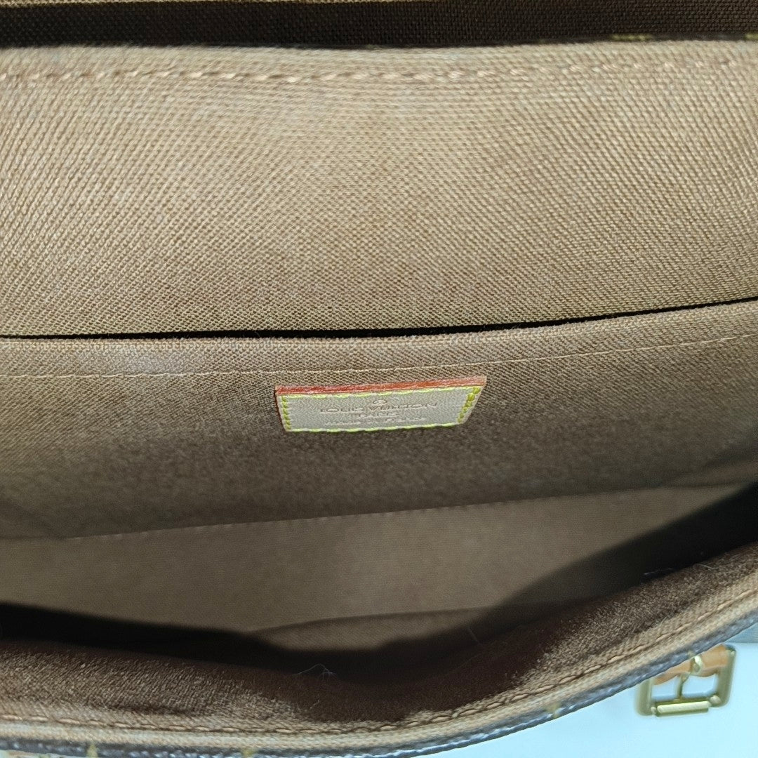 MARELLE SAC À DOS Monogram Coated Canvas Brown
