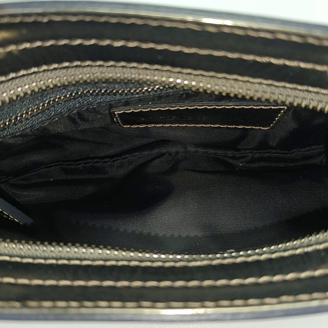 Nylon Shoulder Bag Large Gray