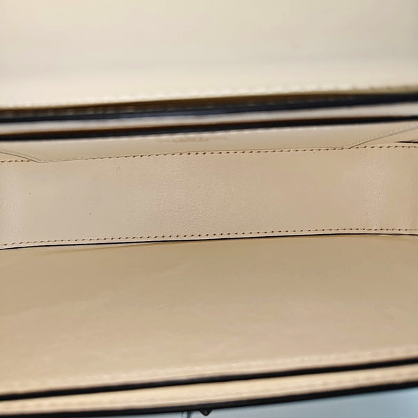 Rockstud Calfskin White