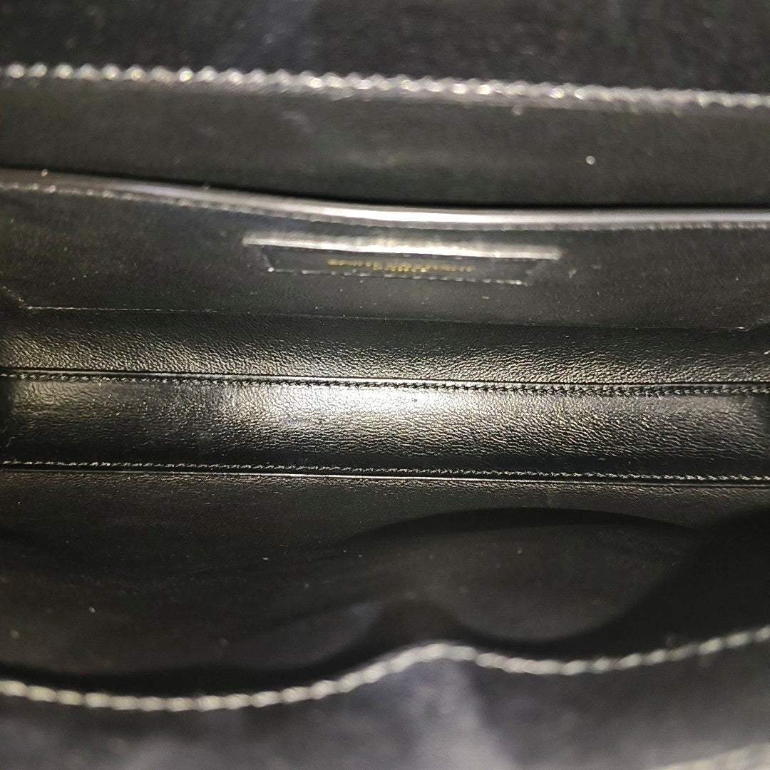 MANHATTAN Small Calfskin Black