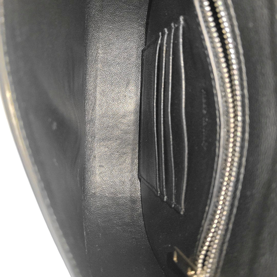 TROTTEUR Small Calfskin Black