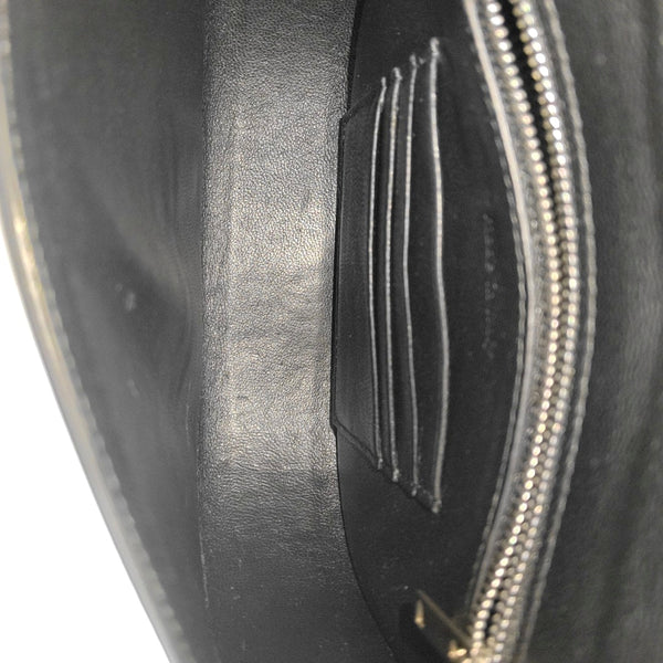 TROTTEUR Small Calfskin Black