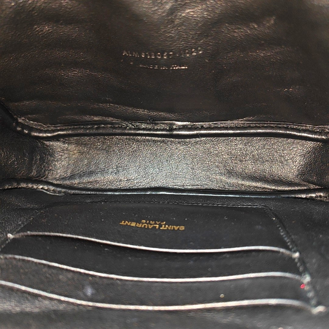 LOU Quilted Calfskin Black