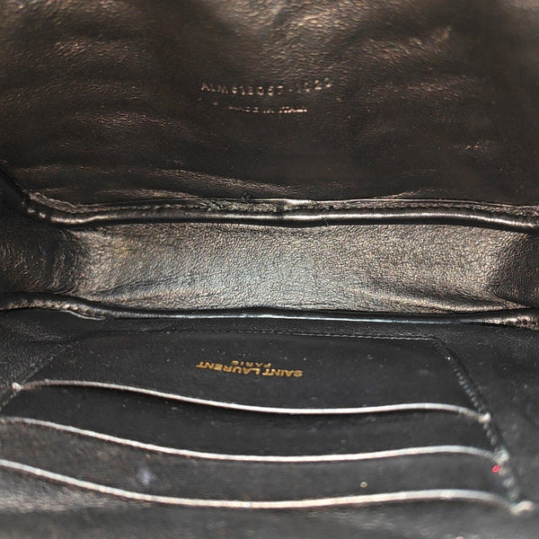 LOU Quilted Calfskin Black
