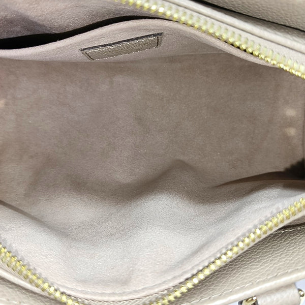 ONTHEGO EAST WEST PM Monogram Calfskin Gray