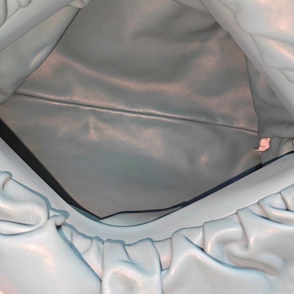 The Pouch Mini Calfskin Blue