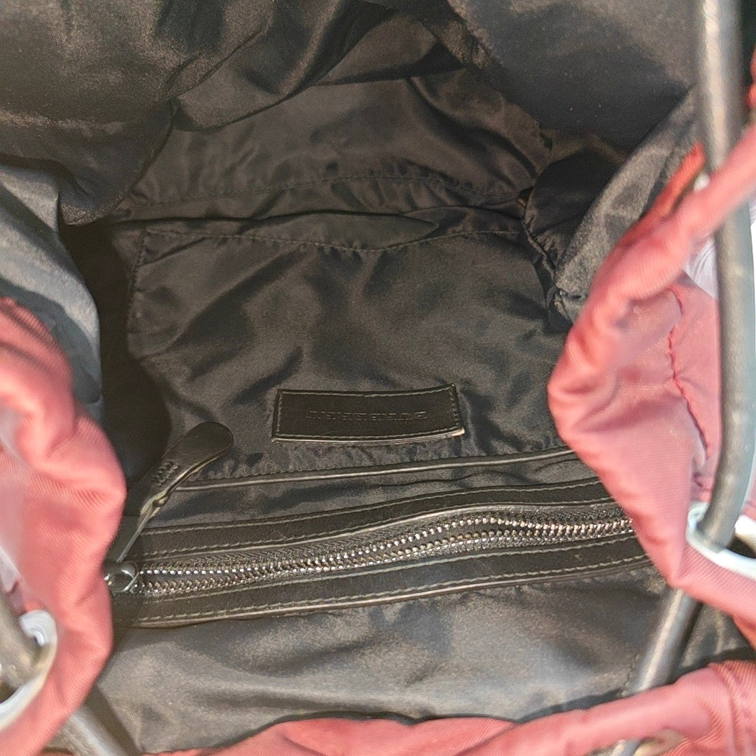 The Rucksack Medium Nylon Red