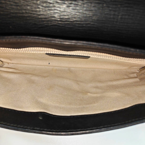 Calfskin Shoulder Bag Black