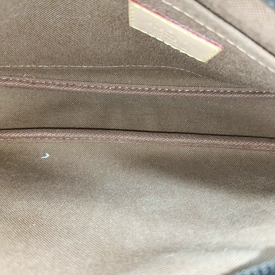 MULTI Monogram Coated Canvas Brown