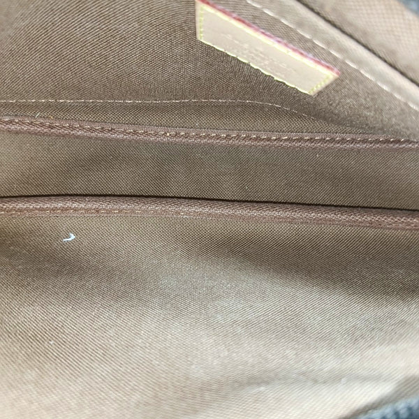 MULTI Monogram Coated Canvas Brown