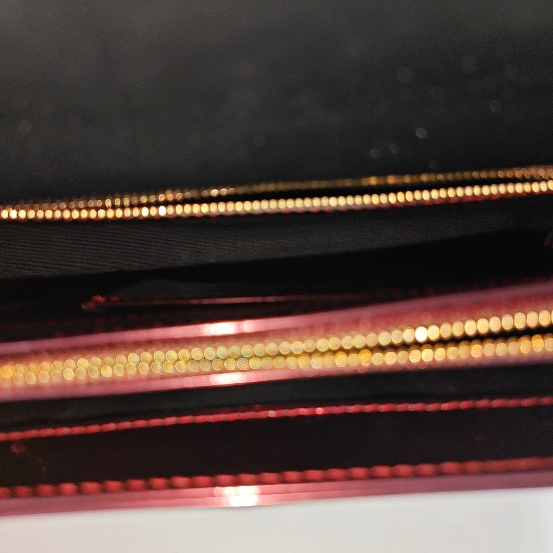SERPENTI FOREVER Patent Leather Red