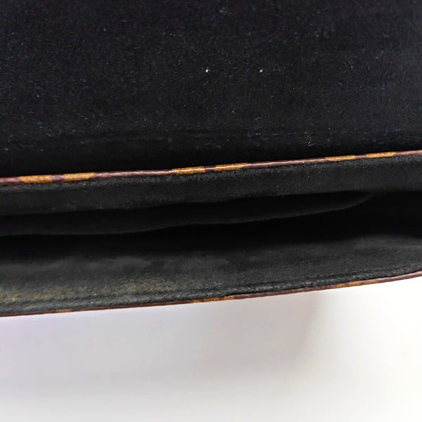 LOCKY BB Monogram Coated Canvas Brown
