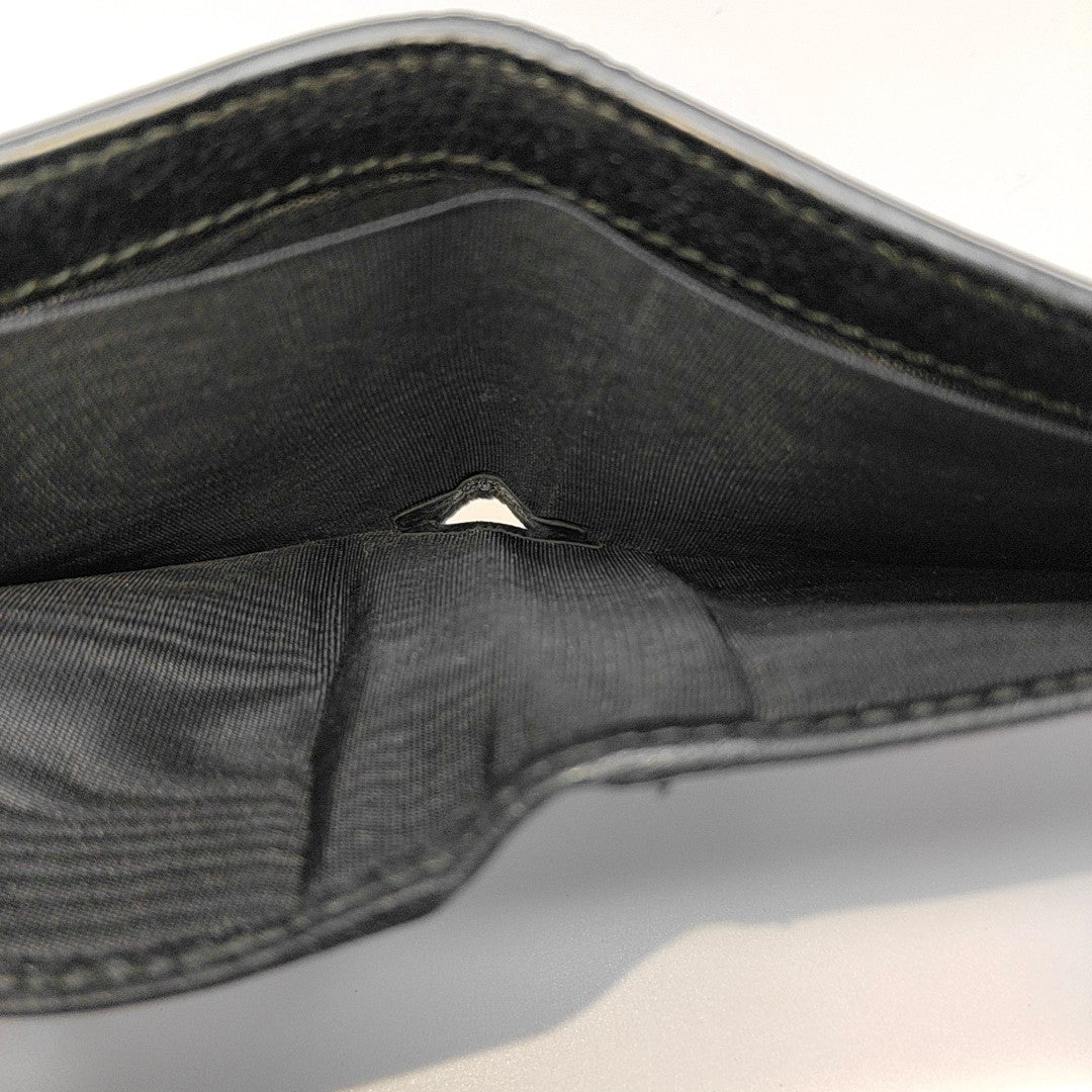 GG Marmont Mini Cartera de Piel de Becerro Negra