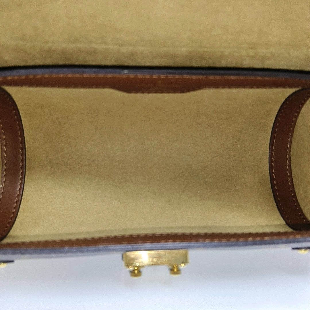 PAPILLON 19 Monogram Coated Canvas Brown