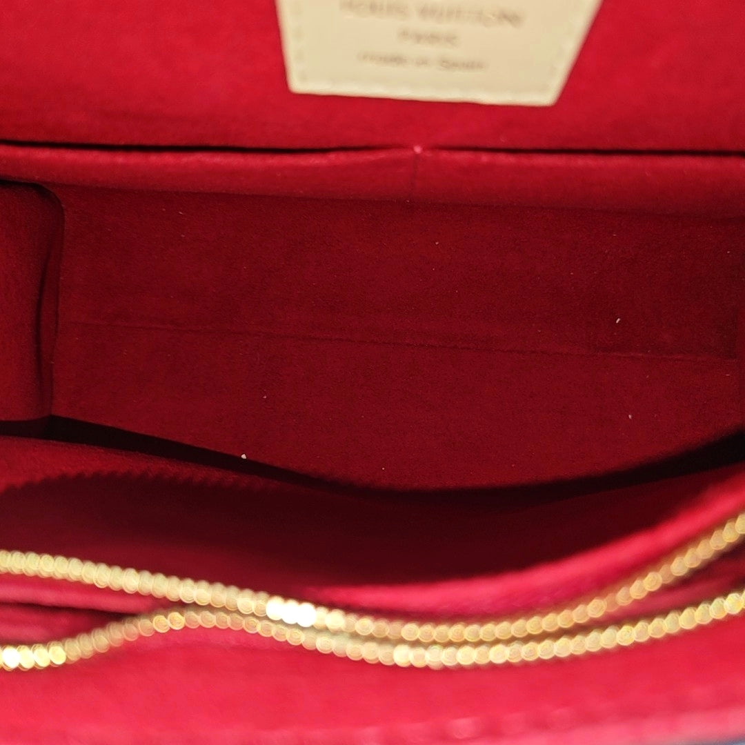 CLUNY BB Monogram Coated Canvas Brown