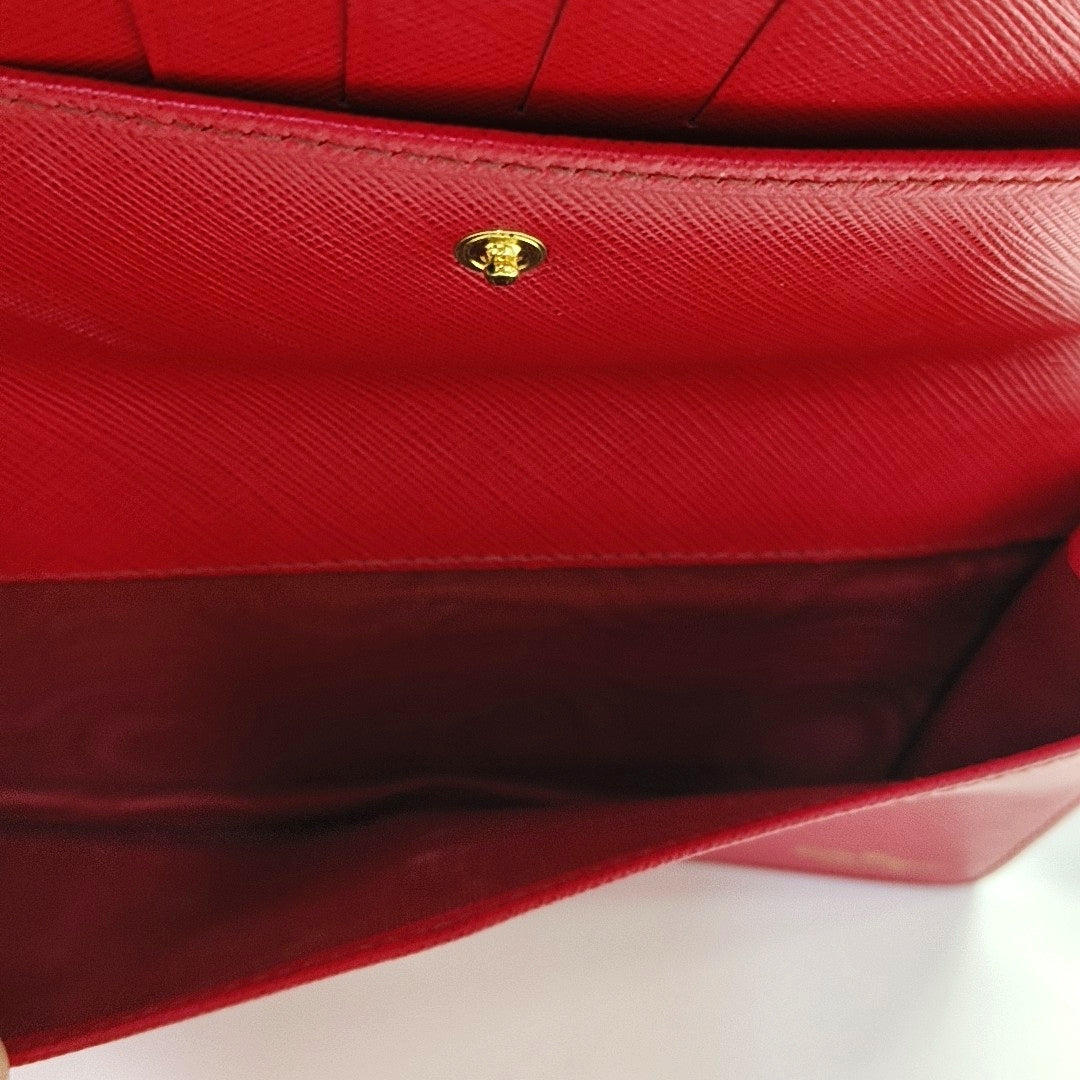 Ginny Calfskin Red