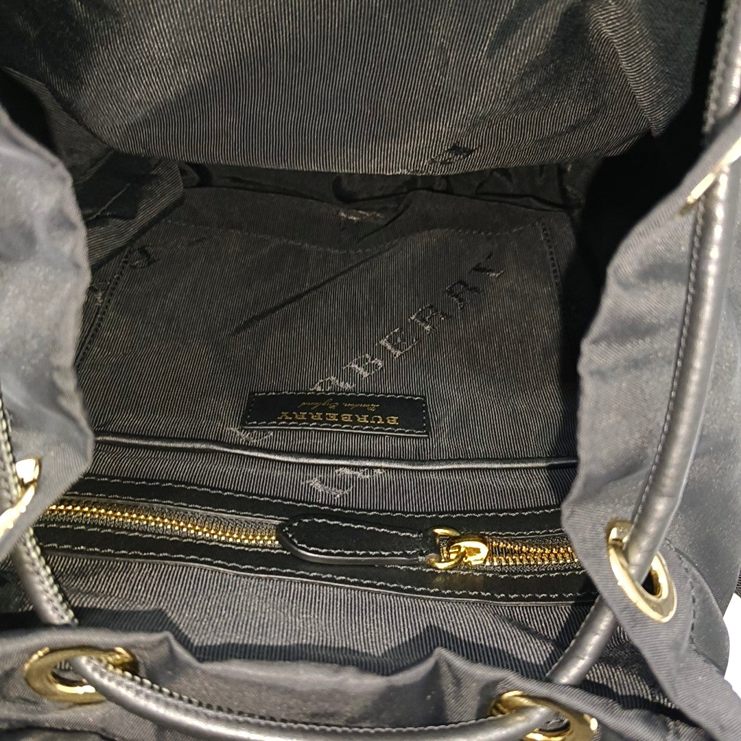 The Rucksack Medium Nylon Black