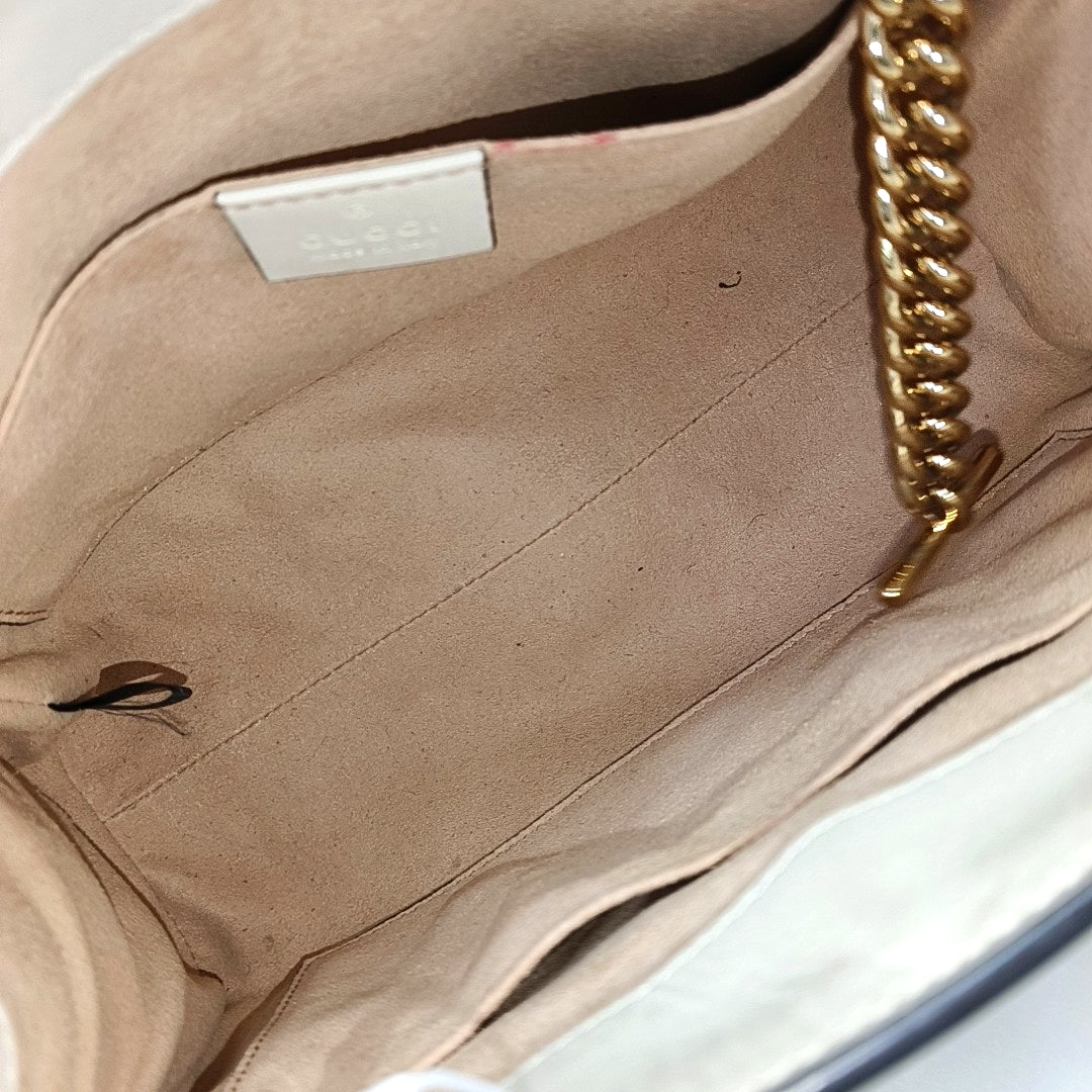 Padlock Small Monogram Coated Canvas Beige