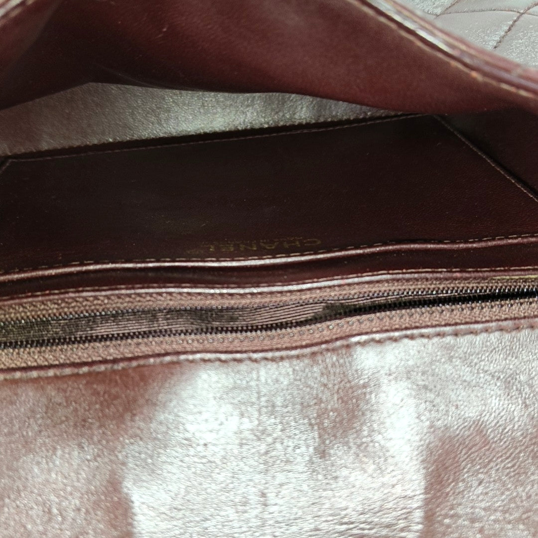 Quilted Lambskin Red