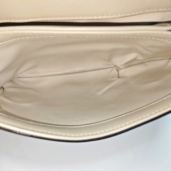 Blondie Mini Calfskin White