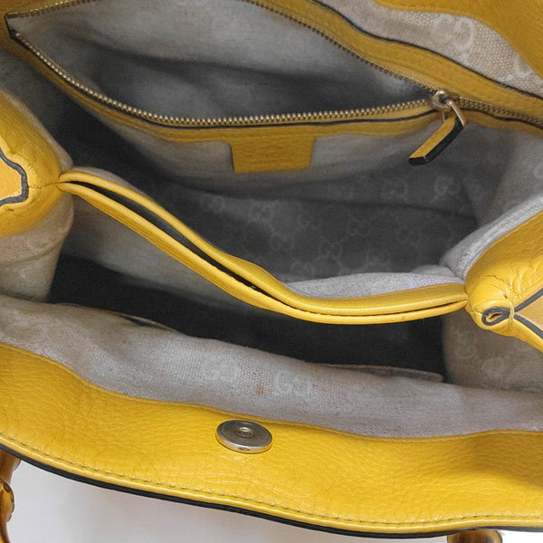 Bamboo 1947 Medium Calfskin Yellow