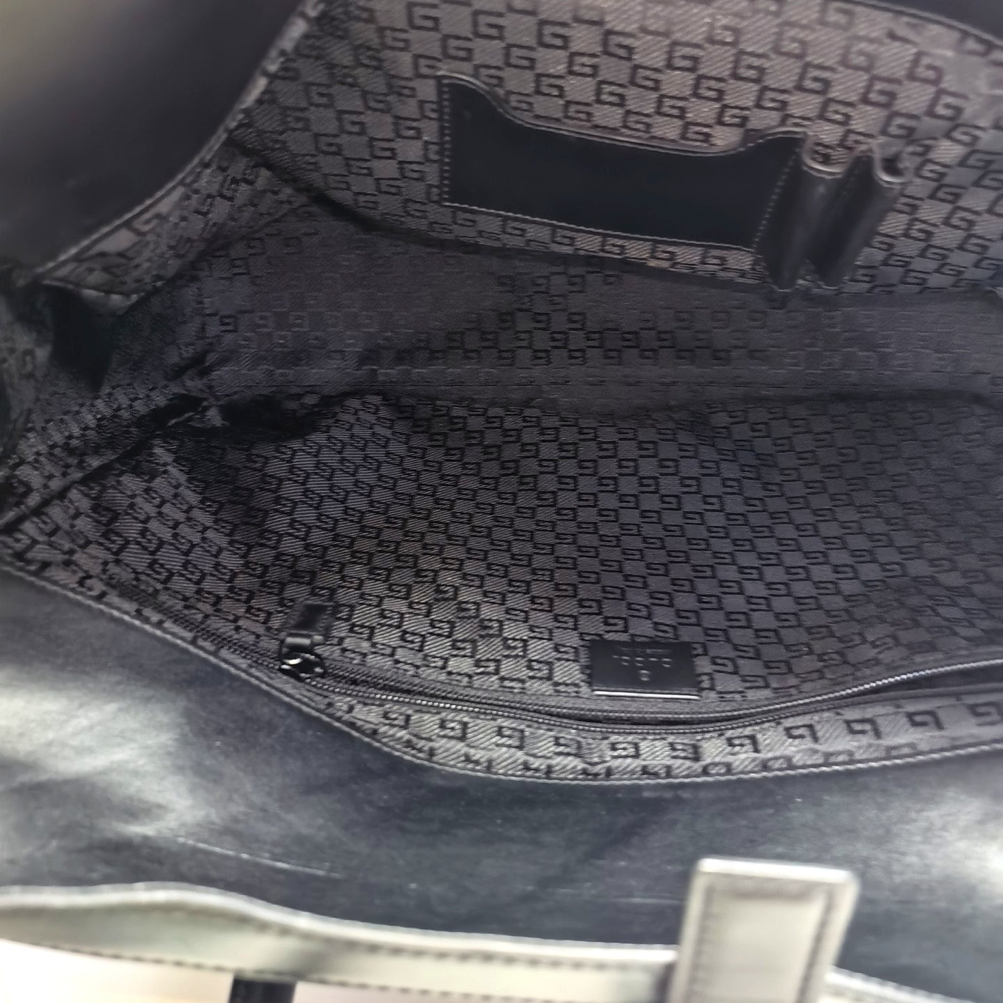 Canvas Top Handle Bag Black