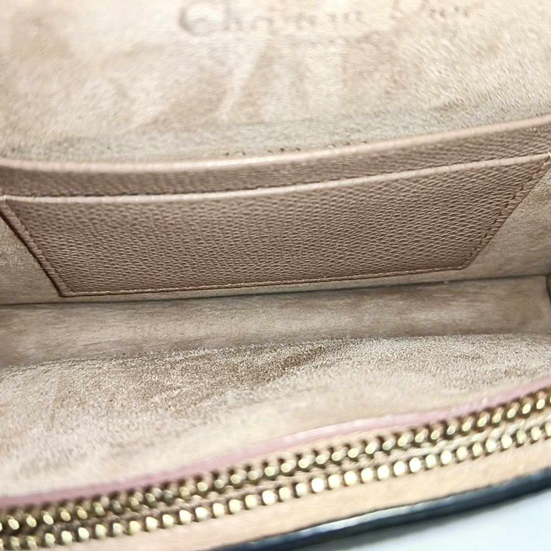 Authenticated pre-owned  Saddle Calfskin Pink - Belt Bag at Looply