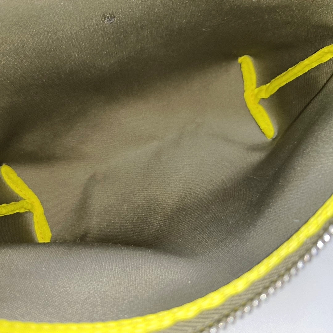 Fabric Top Handle Bag Green