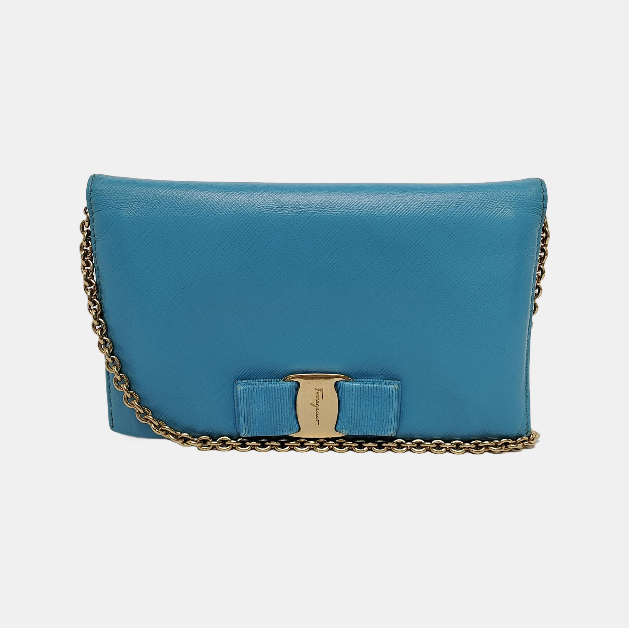 Ginny Calfskin Blue